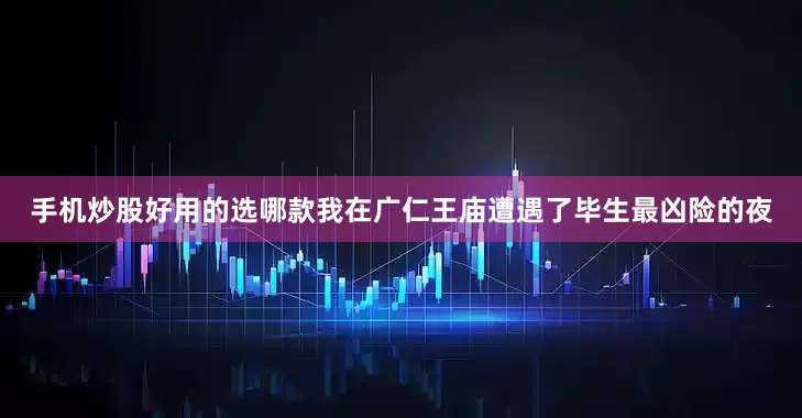 手机炒股好用的选哪款我在广仁王庙遭遇了毕生最凶险的夜