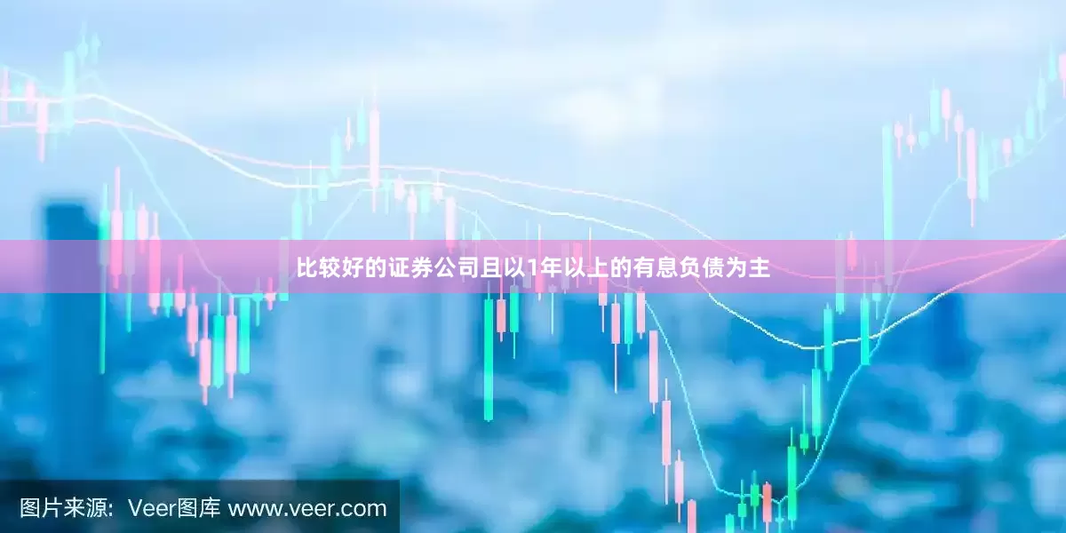 比较好的证券公司且以1年以上的有息负债为主