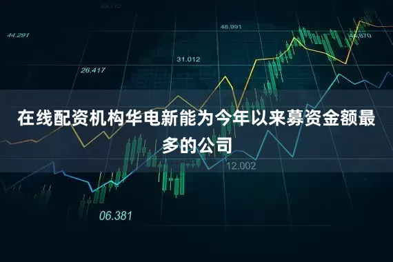 在线配资机构华电新能为今年以来募资金额最多的公司