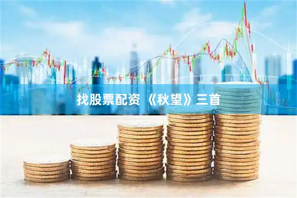 找股票配资 《秋望》三首