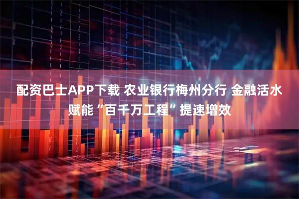 配资巴士APP下载 农业银行梅州分行 金融活水赋能“百千万工程”提速增效